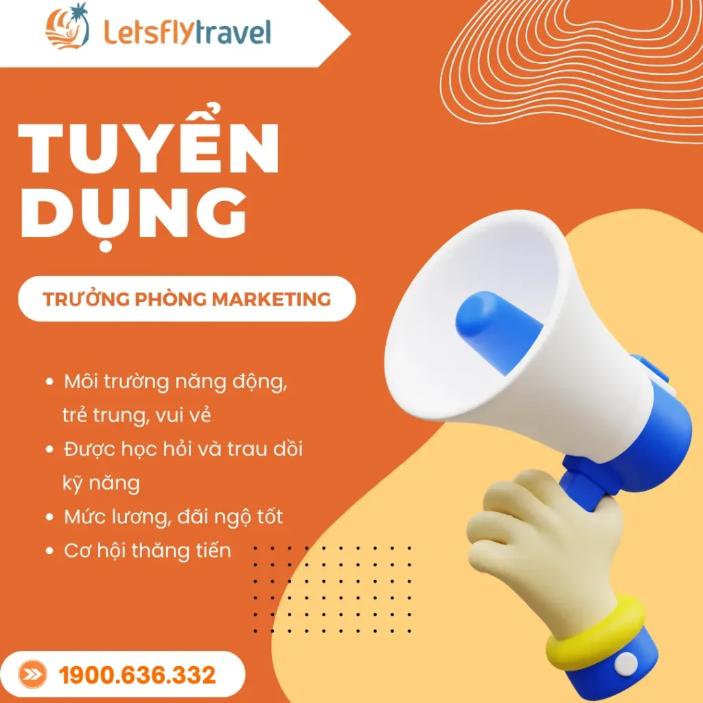 Tuyển dụng trưởng phòng Marketing